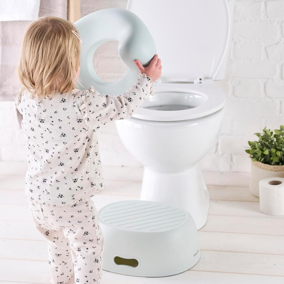 Nattou potty bacio de aprendizagem 3 em 1 verde