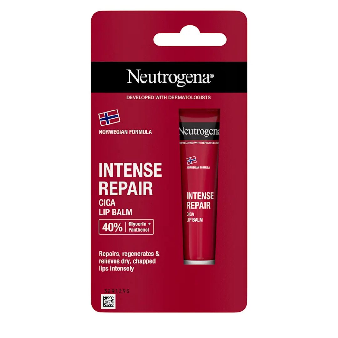 Neutrogena bálsamo labial cica reparação intensa em tubo 15ml