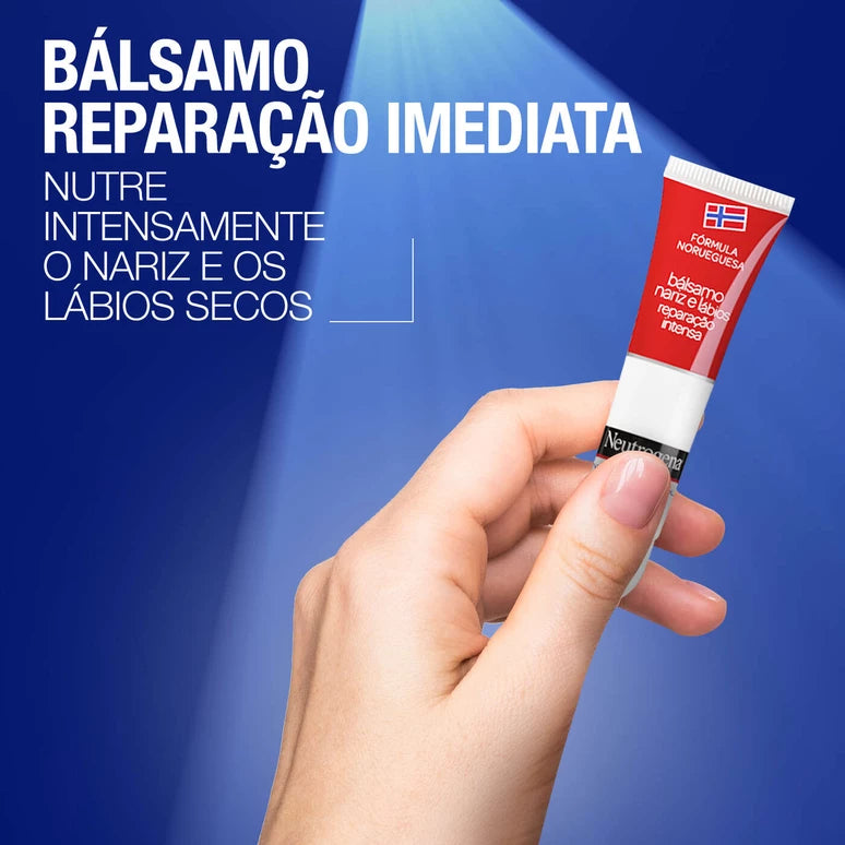 Neutrogena bálsamo labial cica reparação intensa em tubo 15ml