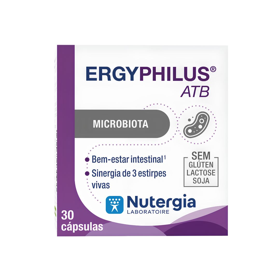 Nutergia ergyphilus atb 30 cápsulas