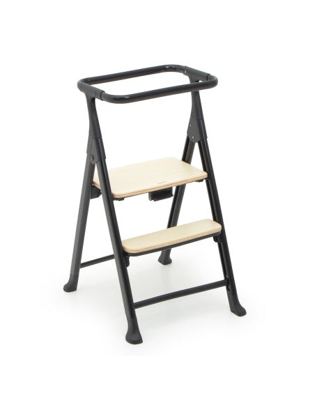 Onna vida 4 em 1 – cadeira evolutiva, torre de aprendizagem e espreguiçadeira preto