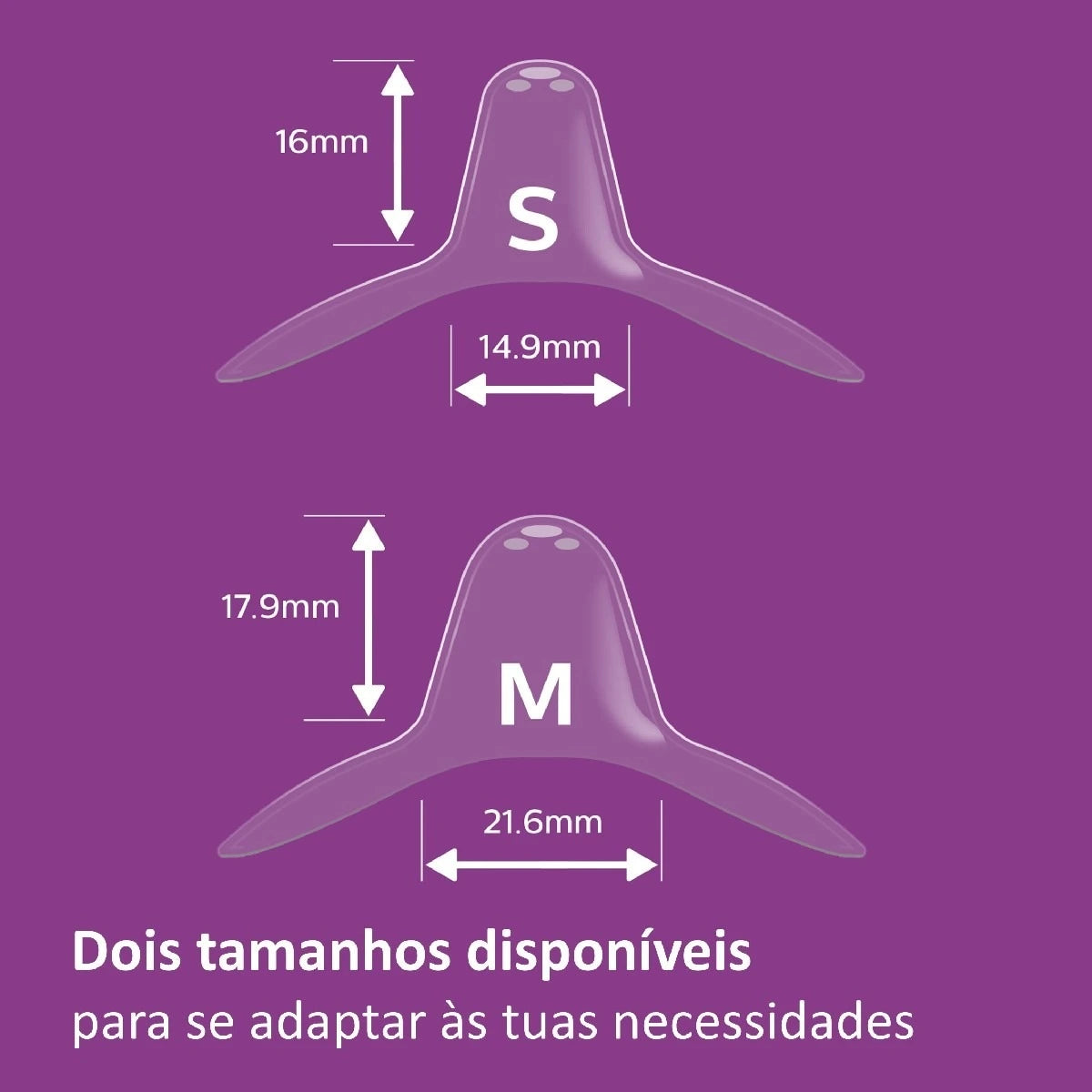 Philips avent conjunto 2 protetores para mamilos tamanho m
