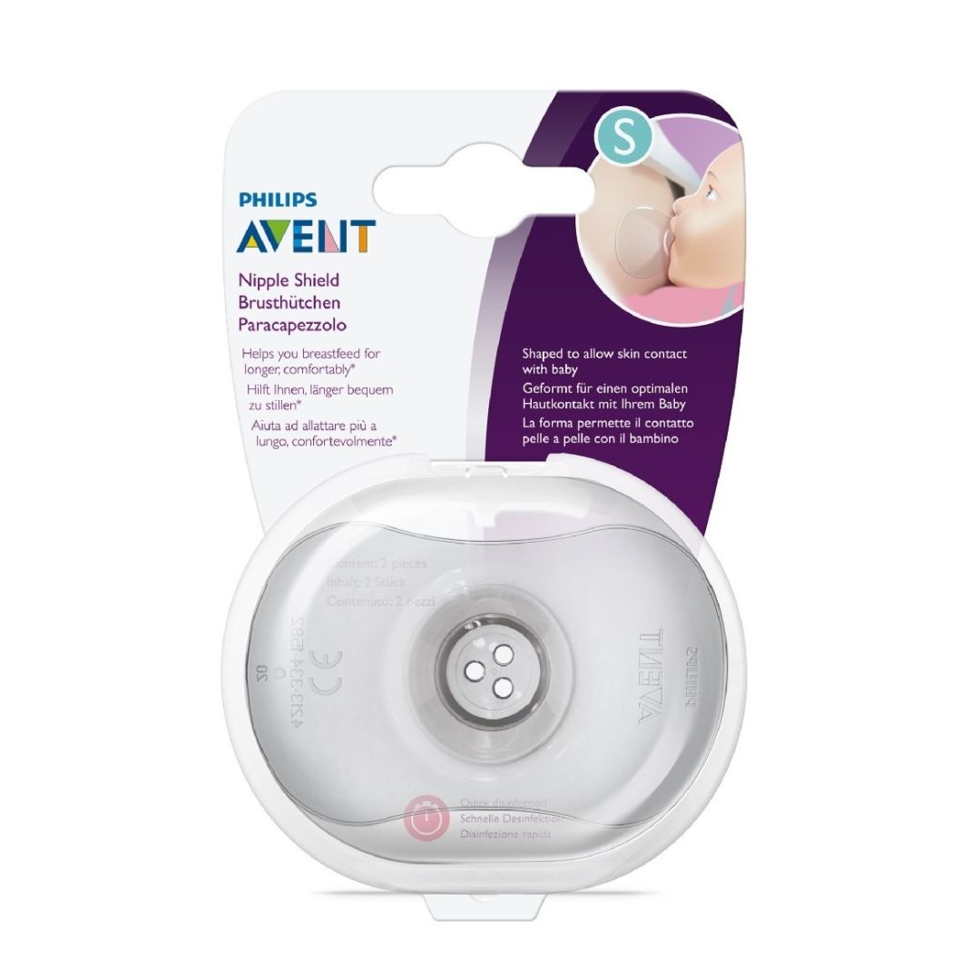 Philips avent conjunto 2 protetores para mamilos tamanho s