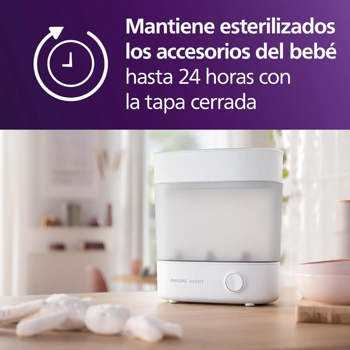 Philips avent esterilizador eléctrico com função secagem