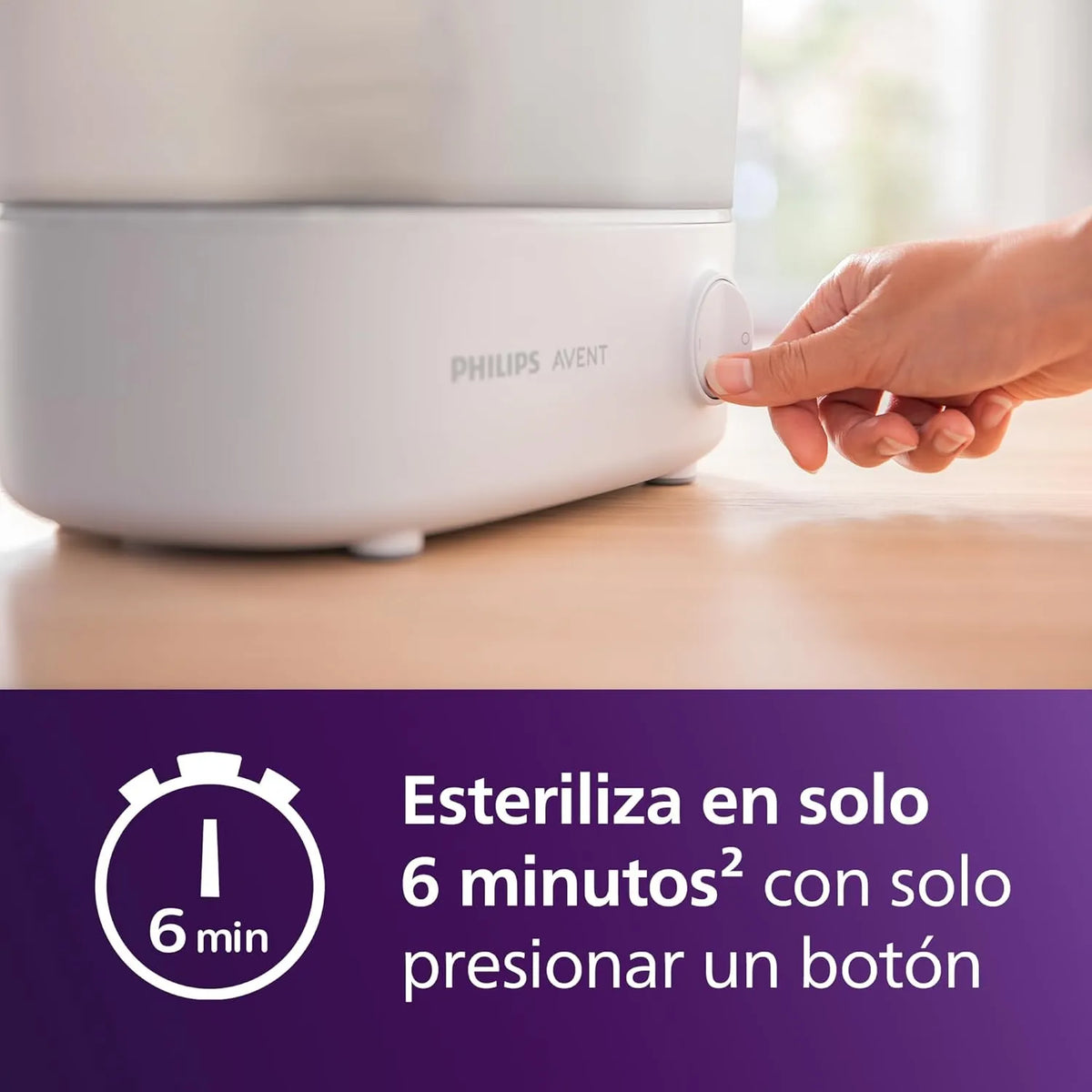 Philips avent esterilizador eléctrico com função secagem