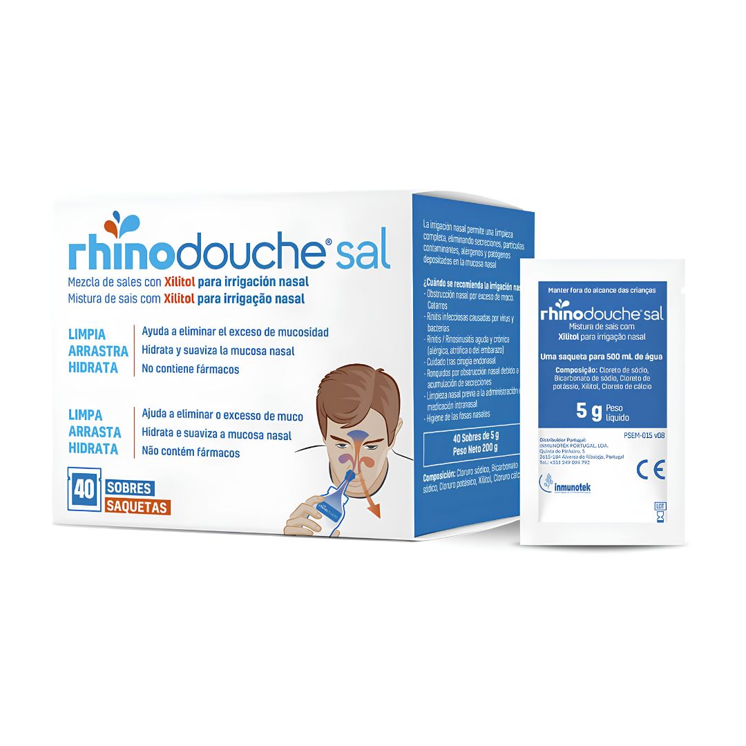 Rhinodouche sal adulto 40 saquetas