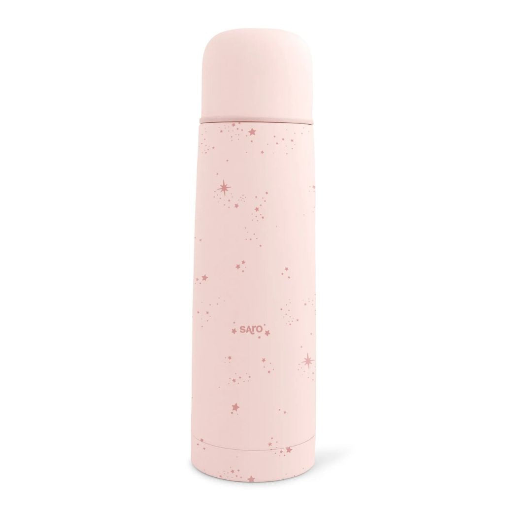Saro garrafa térmica para sólidos com recipiente rosa