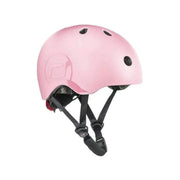 Scootandride capacete infantil ajustável s-m rosa  +12 meses