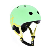 Scootandride capacete xxs-s kiwi - capacete infantil ajustável +12 meses