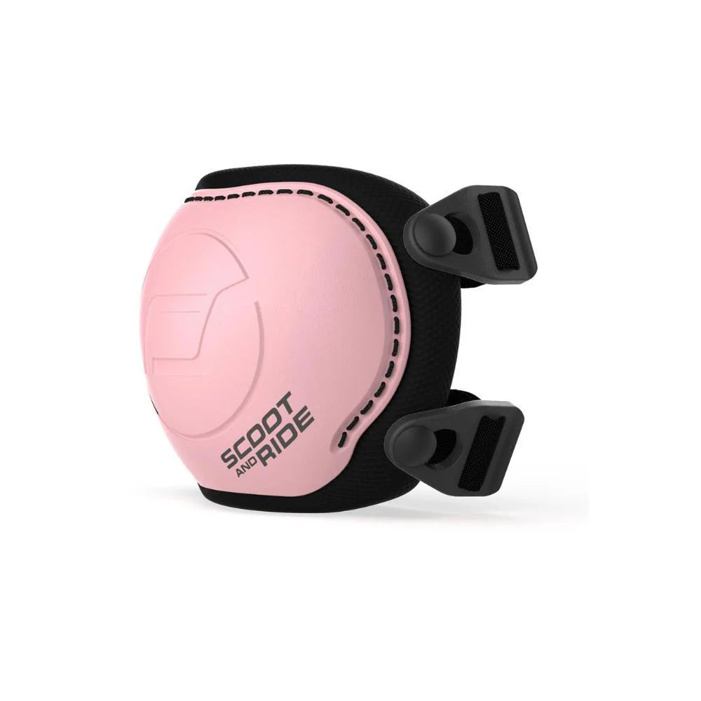 Scootandride proteções xxs rosa - kit de proteção infantil +12 meses