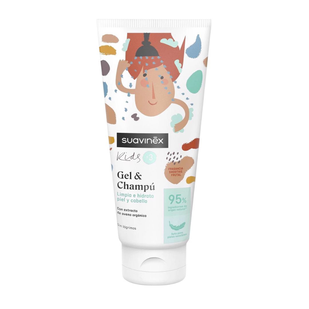 Suavinex kids gel e champô +3 anos 200ml