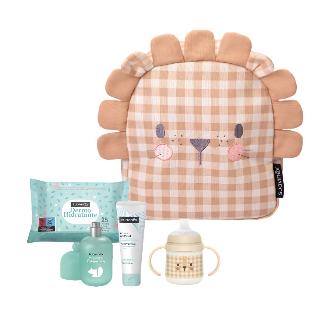 Suavinex mochila cosmética infantil leão