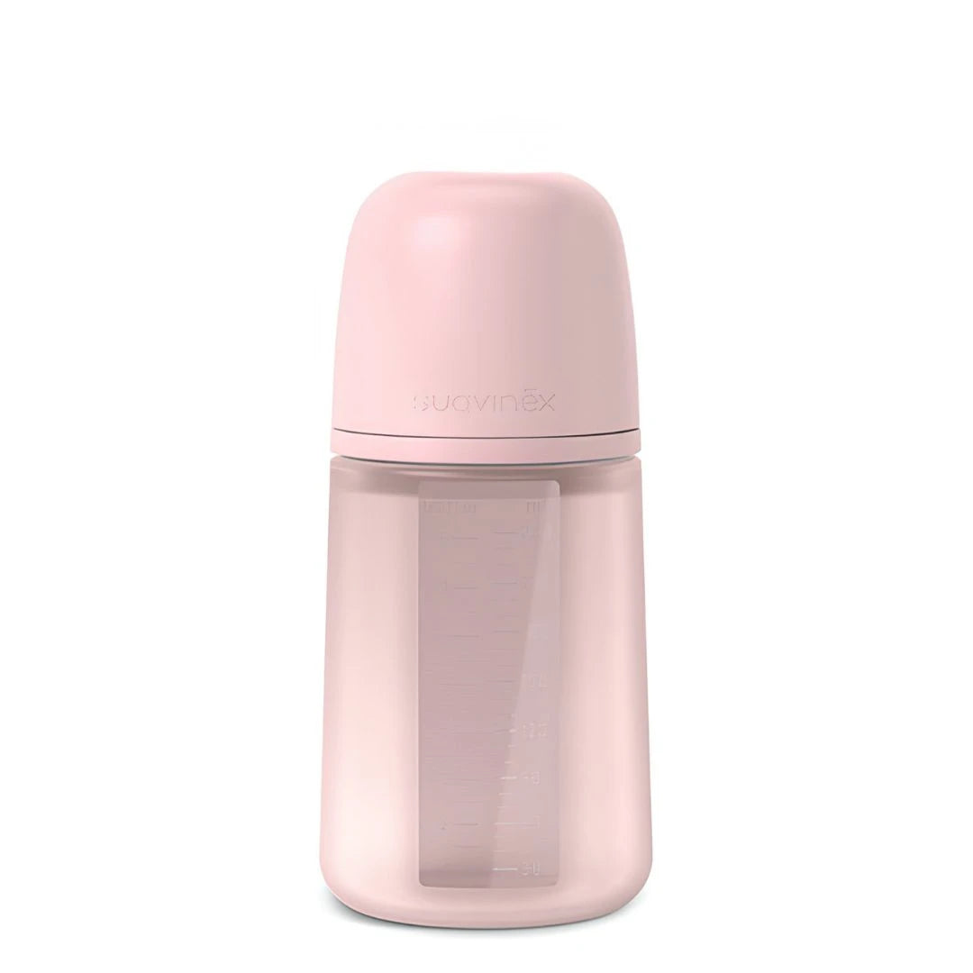Suavinex selection biberão silicone tetina fisiológica +3m soft 240ml