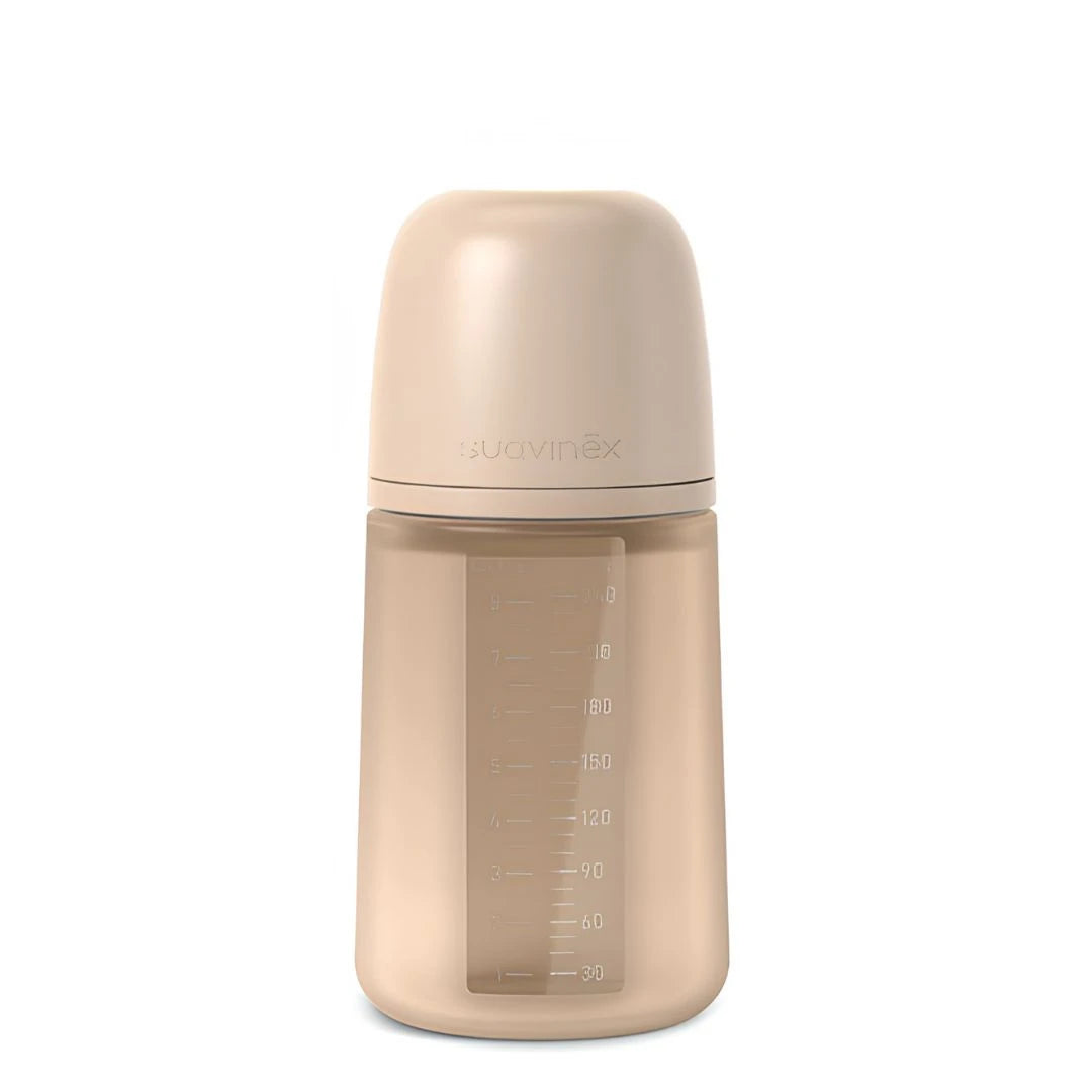 Suavinex selection biberão silicone tetina fisiológica +3m soft 240ml