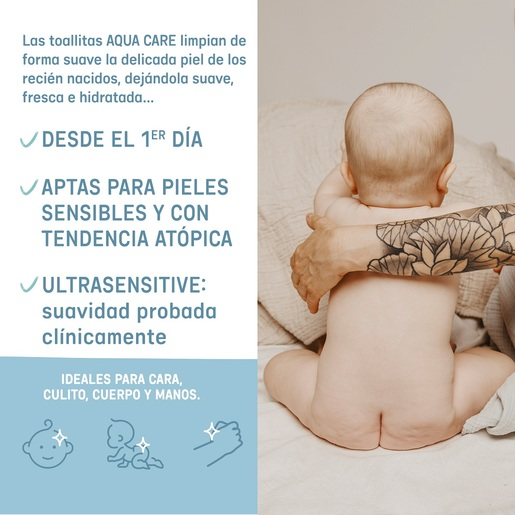 Suavinex toalhitas aqua care pack 3x60 unidades