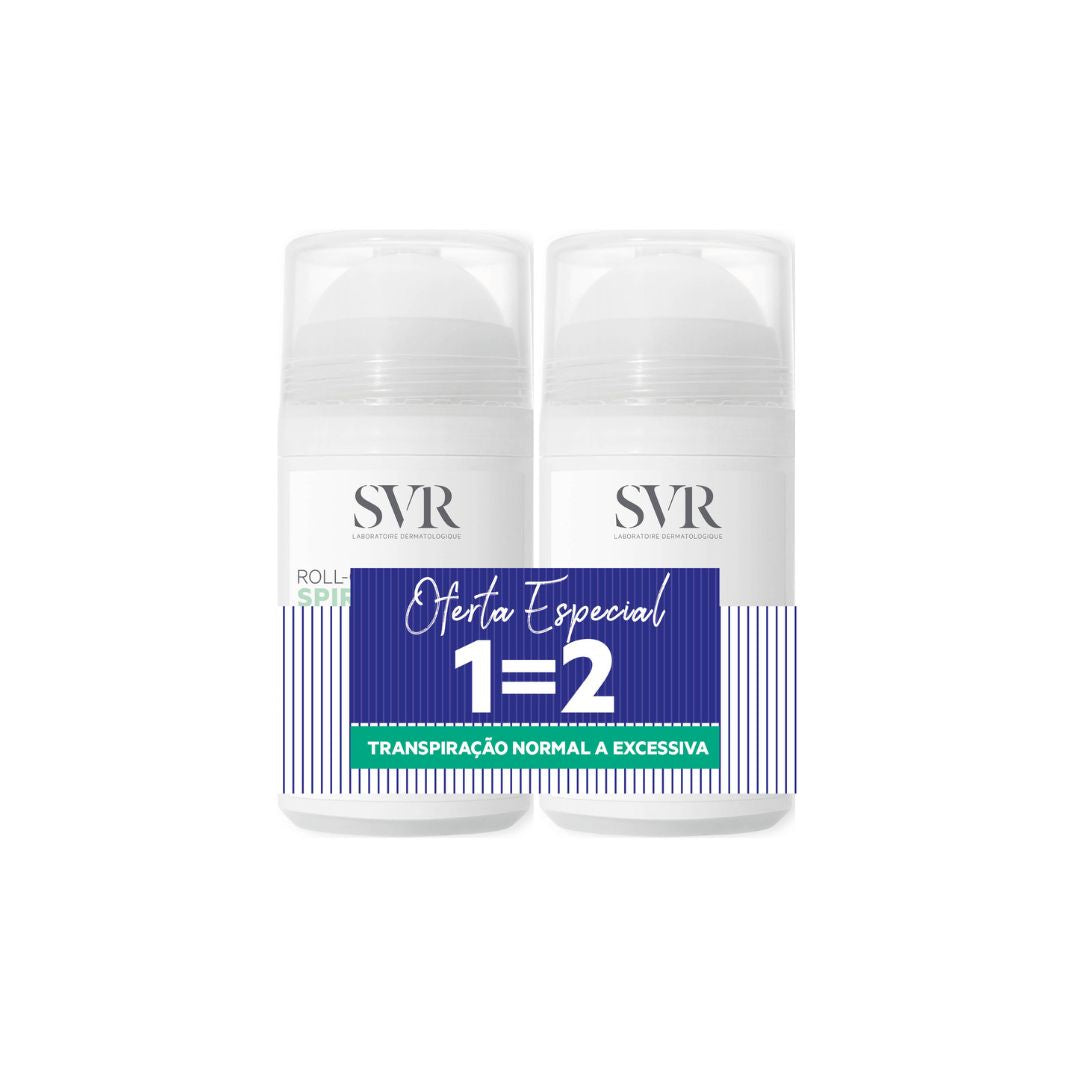 Svr spirial duo roll-on antitranspirante 2x50ml