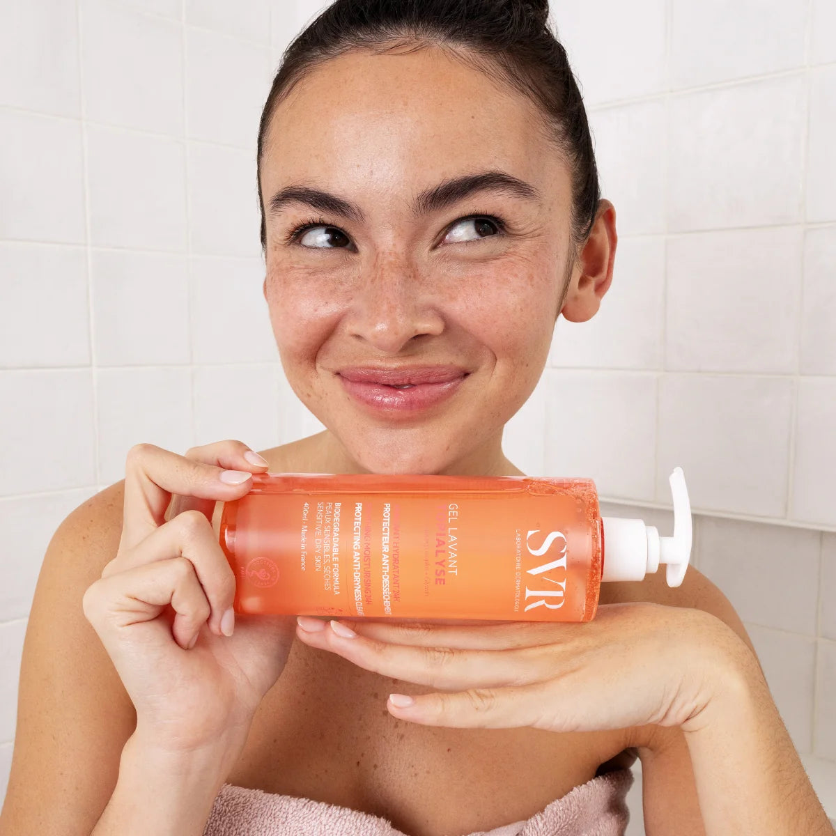 Svr topialyse gel de limpeza rosto, corpo e cabelo 1l