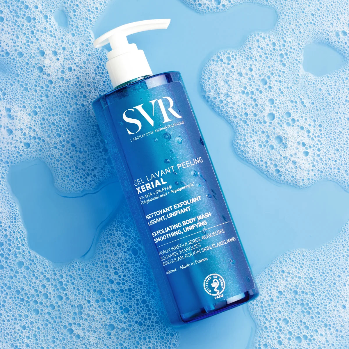 Svr xérial gel de limpeza esfoliante 400ml