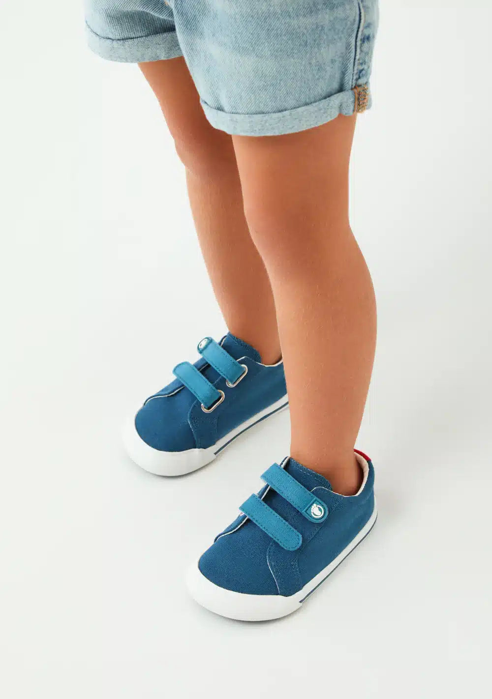 Tecnobaby ténis respeitador bebé  lona azul