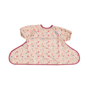 Tidy tot babete impermeável com mangas curtas raposas