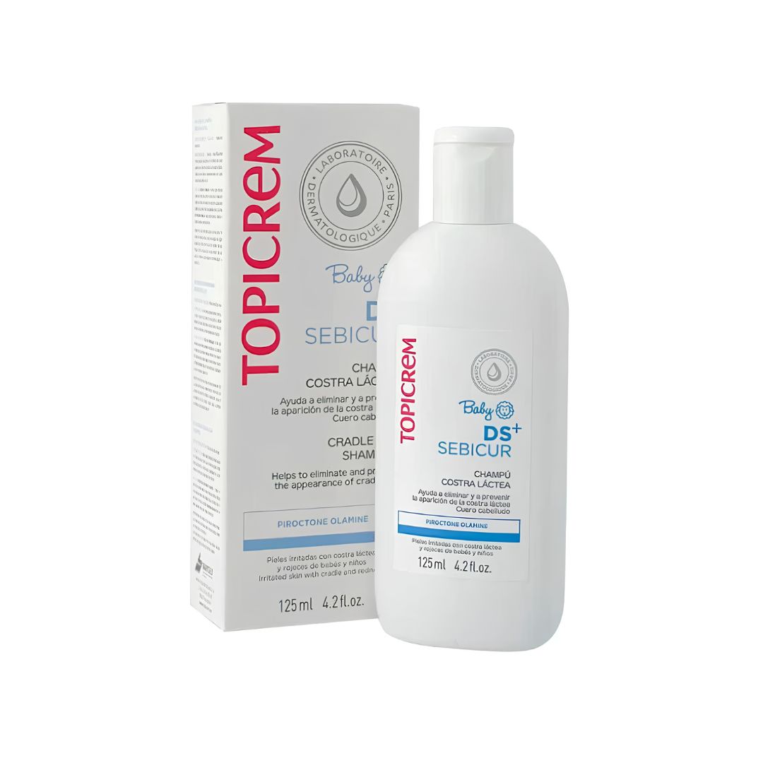 Topicrem baby ds+ sebicur champô crosta láctea 125 ml
