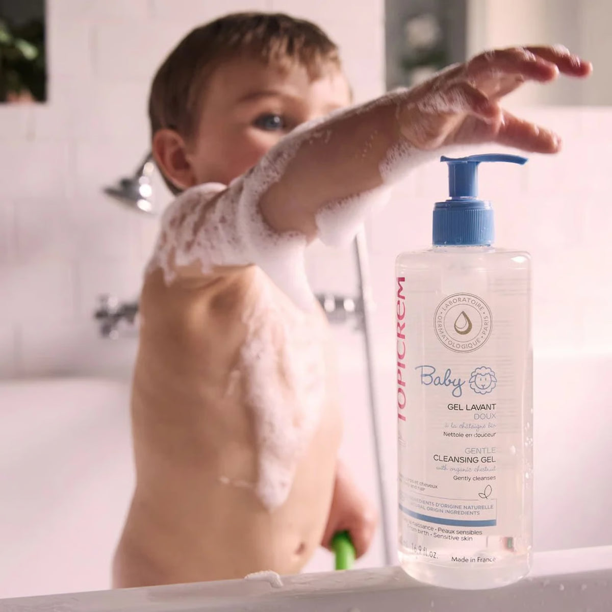 Topicrem baby gel limpeza suave 500 ml