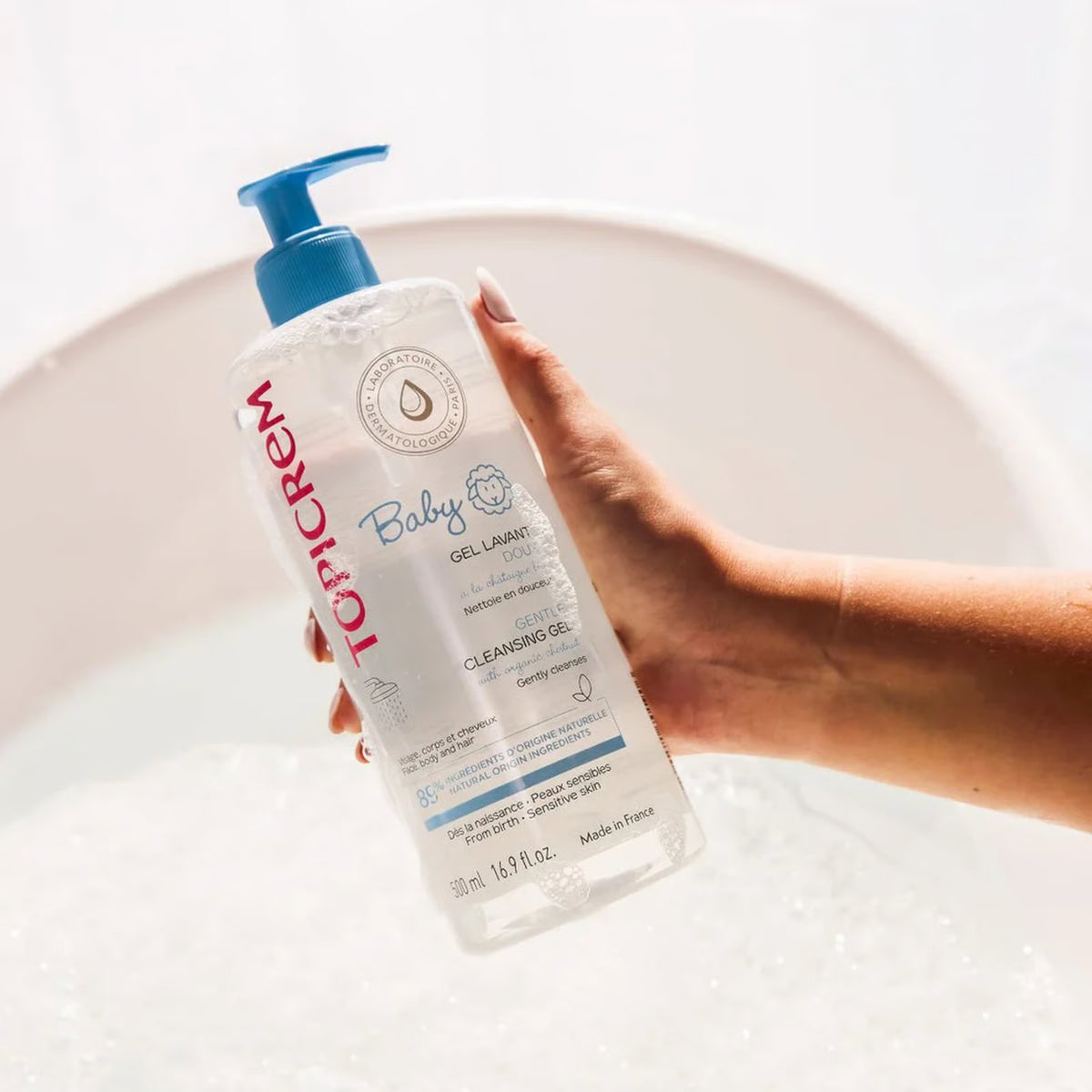 Topicrem baby gel limpeza suave 500 ml