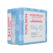 Topicrem baby pack promo toalhitas de água 60 unidades  3+1