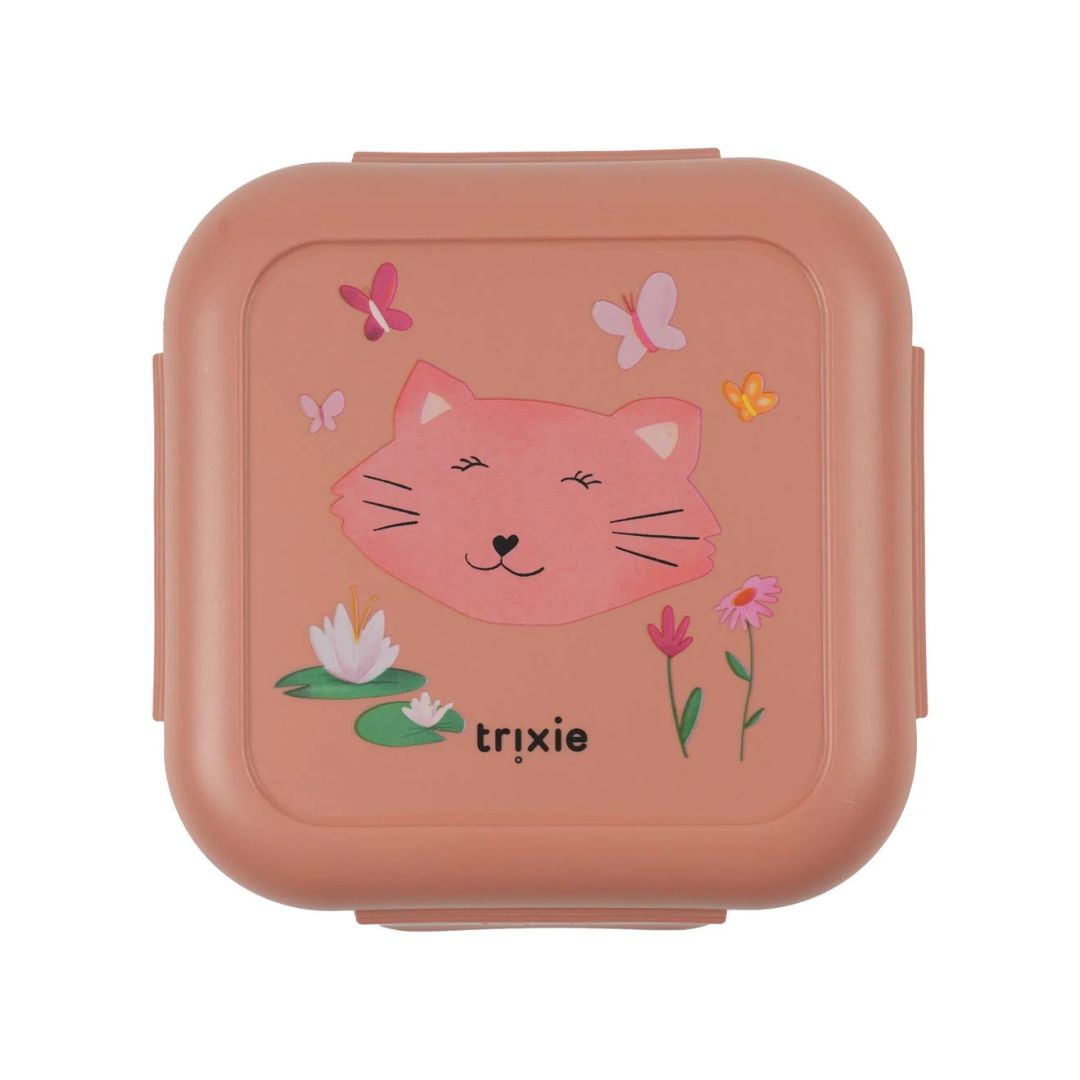 Trixie lancheira pequena com clip - pathfinder mrs. cat +3 anos