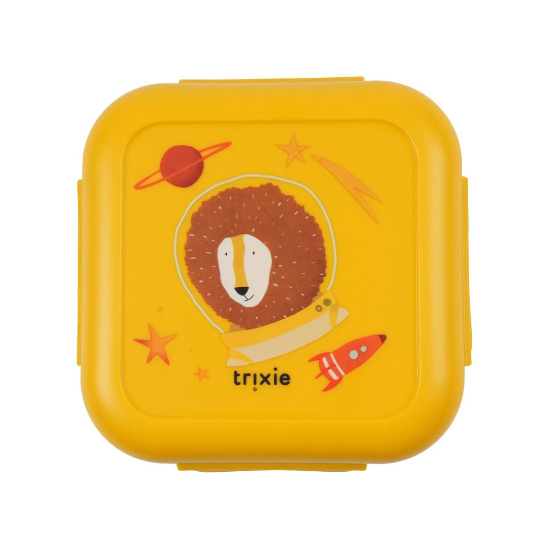 Trixie lancheira pequena com clip - spaceman mr. lion +3 anos