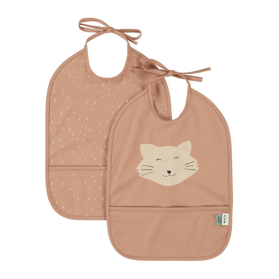 Trixie pack 2 babetes impermeáveis - mrs. cat +0 meses
