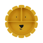 Trixie prato de silicone com divisórias e ventosa - mr. lion +4 meses