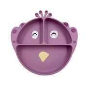 Trixie prato de silicone com divisórias e ventosa - mrs. peacock +4 meses