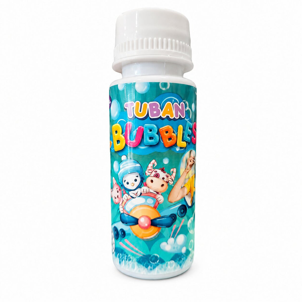 Tuban bolas de sabão 60ml branco +3 anos