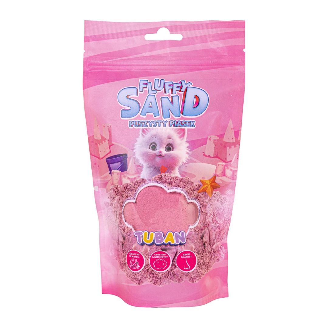 Tuban fluffy sand areia rosa 90g +3 anos