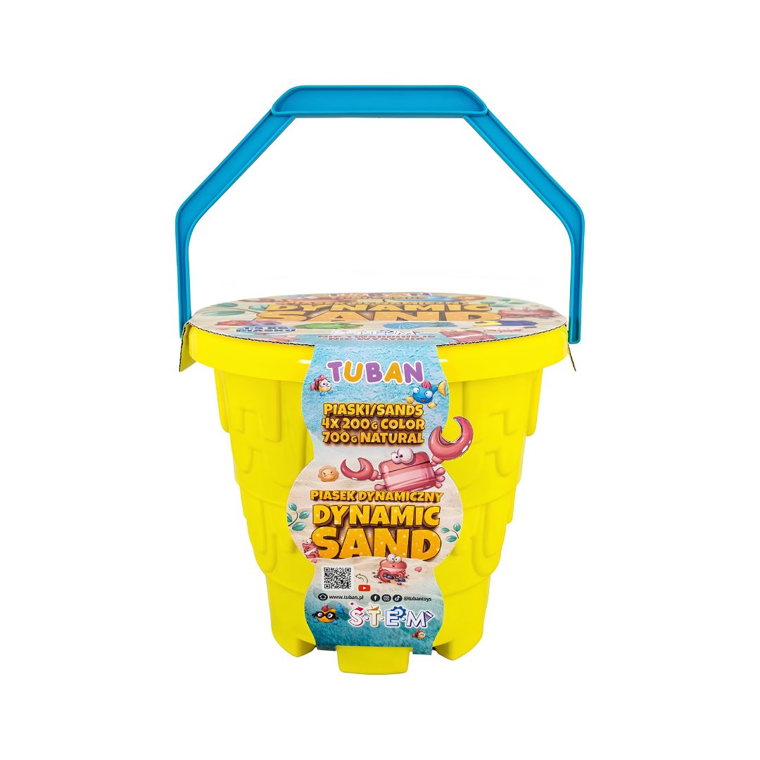 Tuban set de areia cinética - praia +3 anos