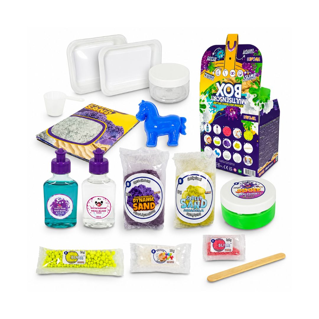 Tuban set de massas sensoriais criativas +6 anos