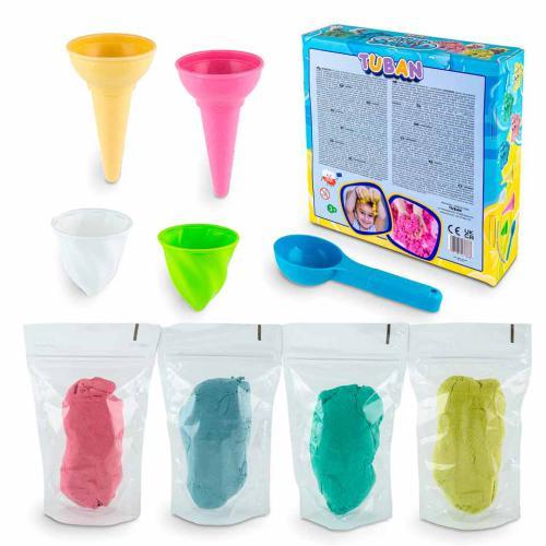 Tuban set fluffy sand - gelataria criativa +3 anos