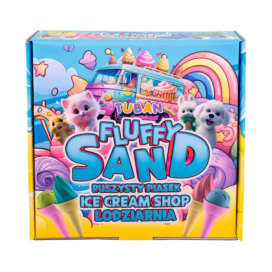 Tuban set fluffy sand - gelataria criativa +3 anos