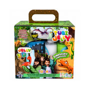 Tuban set tubi jelly com 6 cores e aquário dinossauros + 3 anos