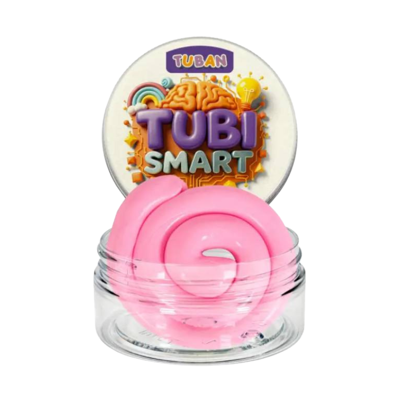 Tuban tubi smart milky pink massa de modelar 50g +6 anos