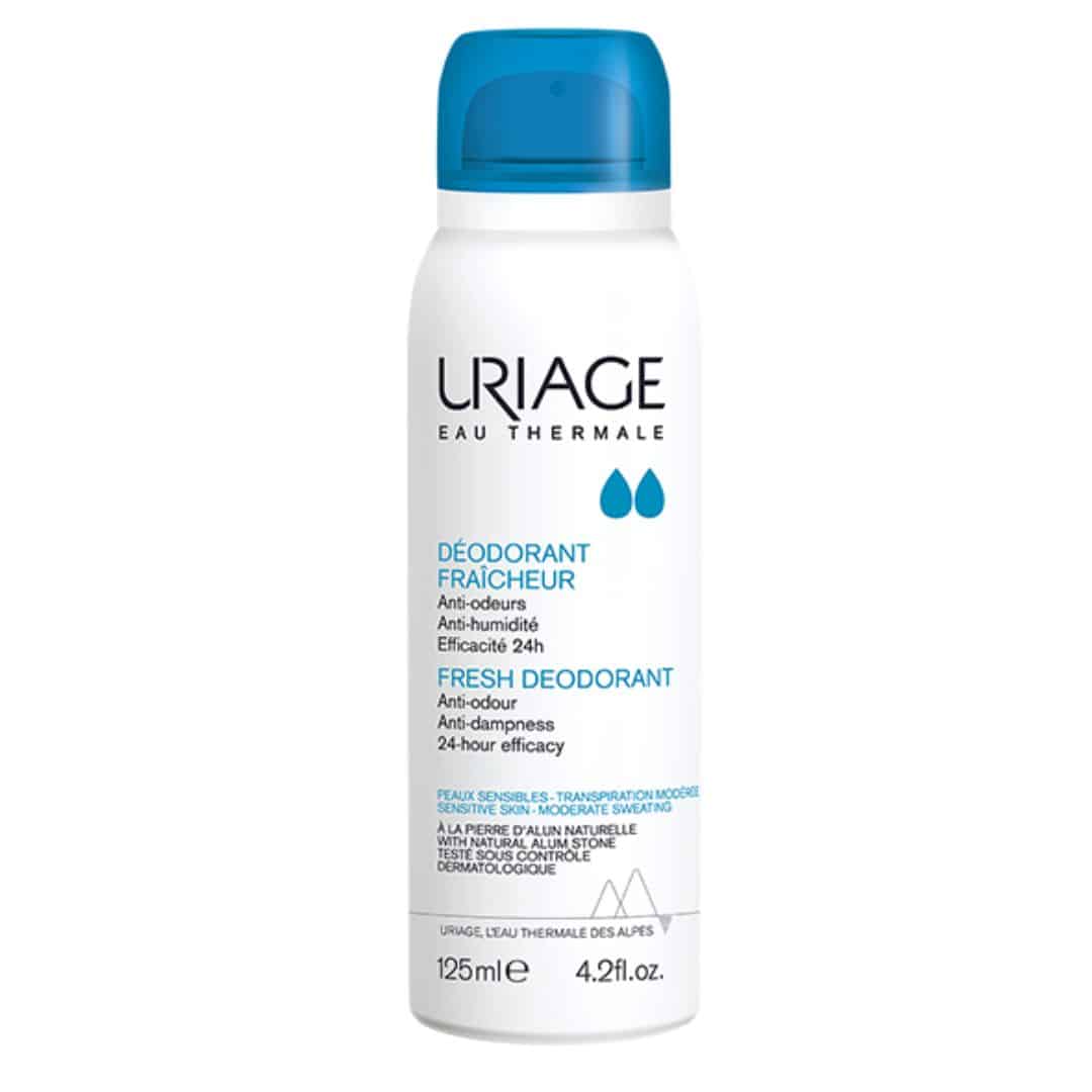 Uriage desodorizante fresco com pedra de alúmen spray 125ml