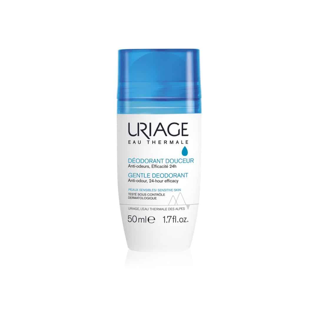 Uriage desodorizante suave sem sais de alumínio roll on 50ml