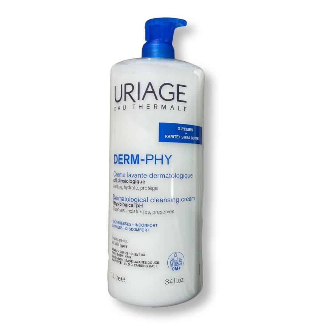 Uriage derm-phy creme lavante sem sabão 1000ml