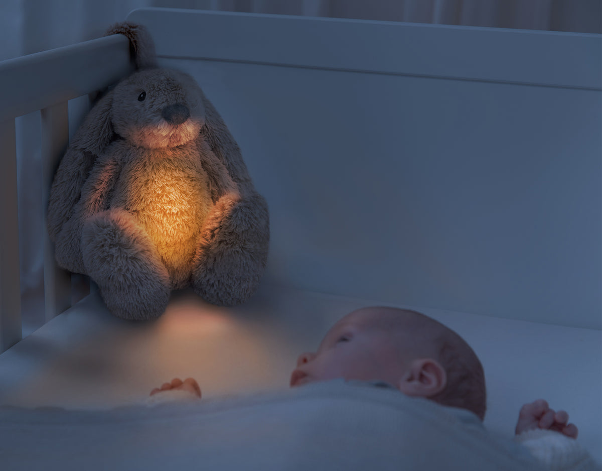 Zazu luz noturna de peluche ro bege - bege