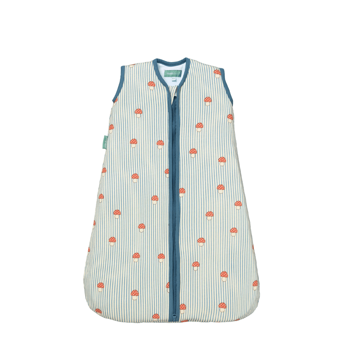 Molis&co saco de dormir para bebé cogumelos tog 1 - 0-6m (56-68 cm)