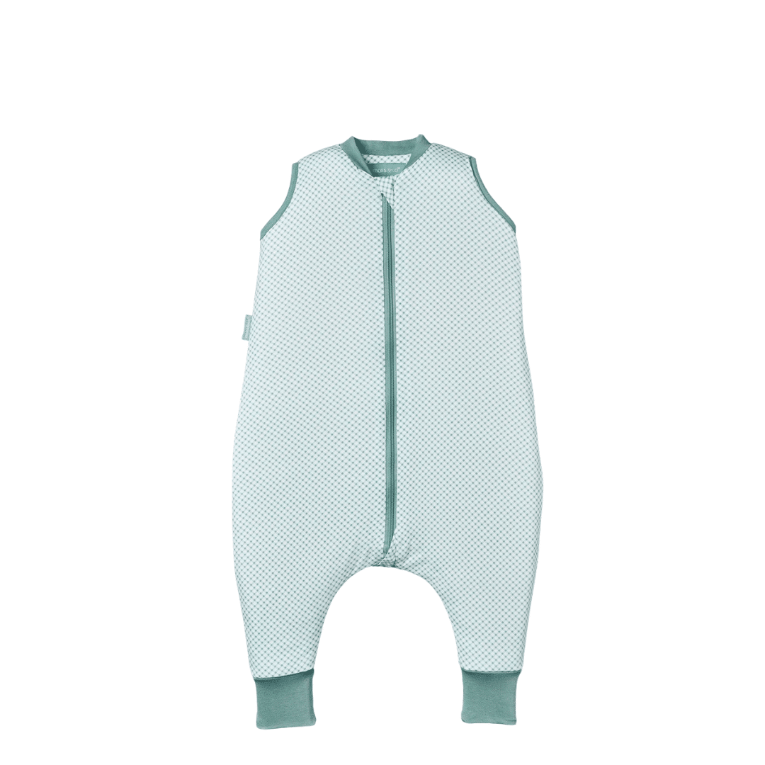 Molis&co macacão de dormir - verde vichy - tog 1 - 1 ano (70-80 cm)