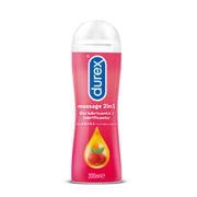 Durex gel massagem 2 em 1 estimulante lubrificante guarana 200ml