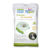 Saro potette plus 2 em 1 bolsas de mudança 30 unidades