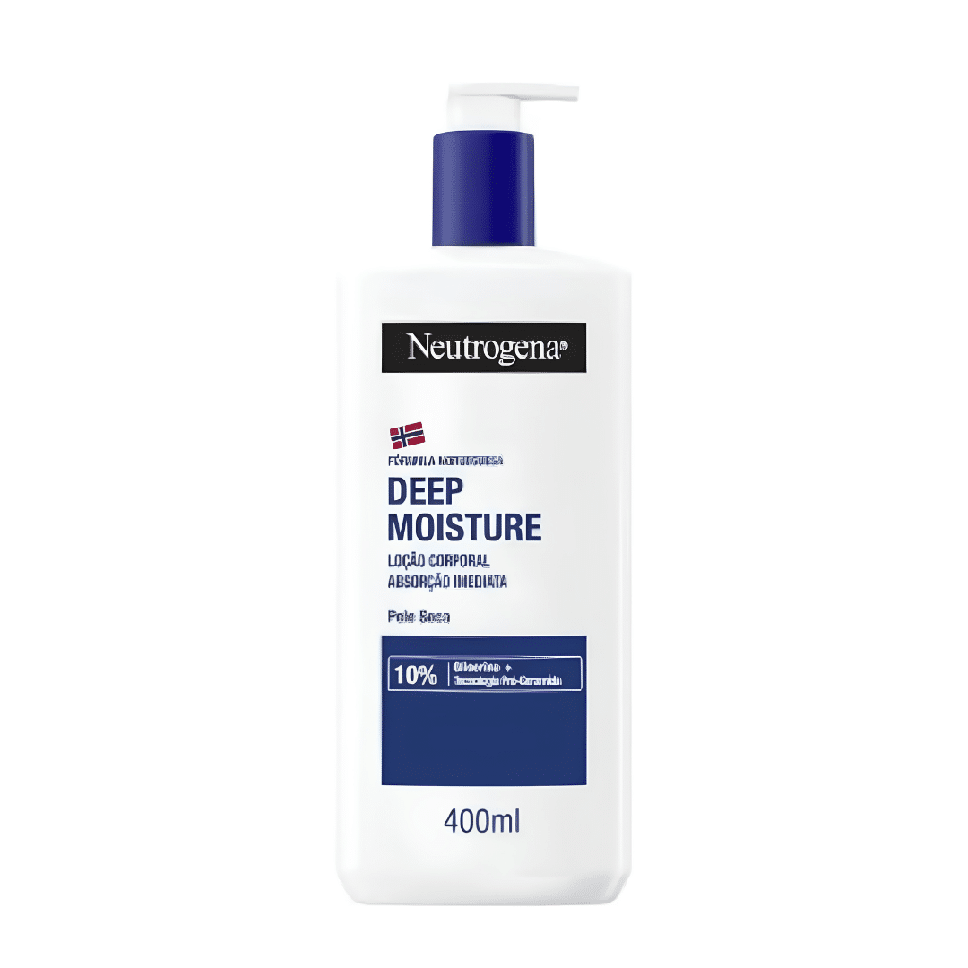 Neutrogena loção corporal hidratação profunda para pele seca 400 ml